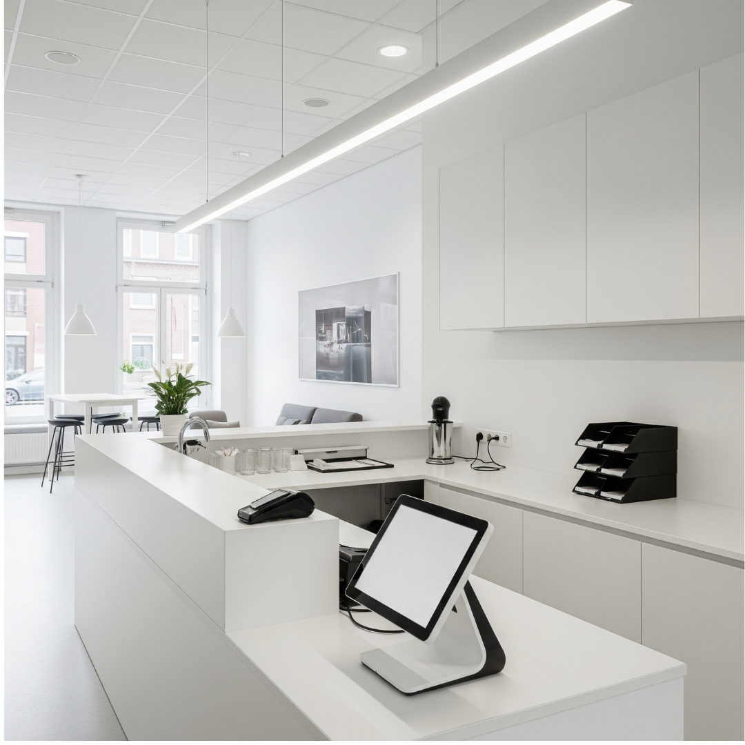 residential office with point of sale system